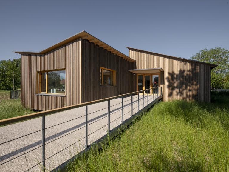 Centre périscolaire - Auenheim(67)_Architecte : Ajeance ©photo : Stephane Spach