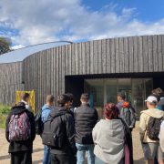 Visite de chantier du planétarium Strasbourg © caue-alsace